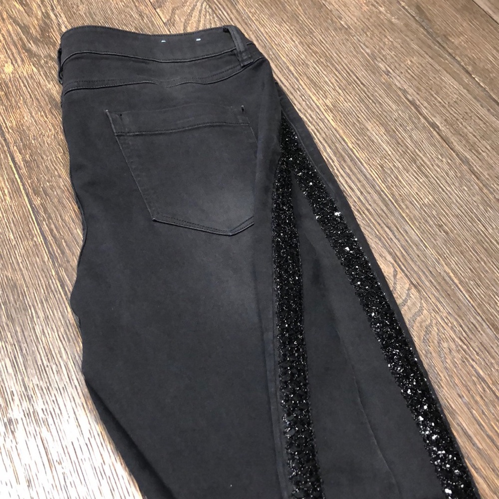 Libby Edelman soft black jeans stretch